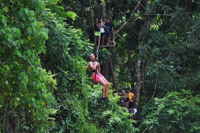 PHUKET-PHANG Nga: White Water Rafting 5 Km-Atv-Zipline-Lnh - Dining and Refreshment Inclusions