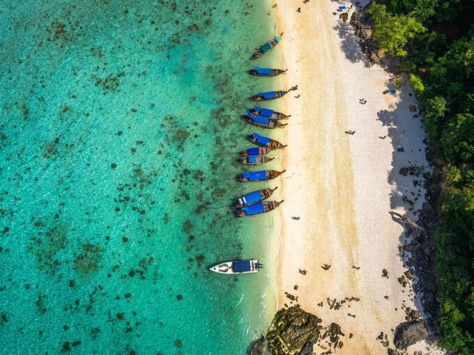 Phuket: Phi Phi Khai & Bamboo Island Trip By Speed Catamaran - English-Speaking Tour Guide and Snorkeling