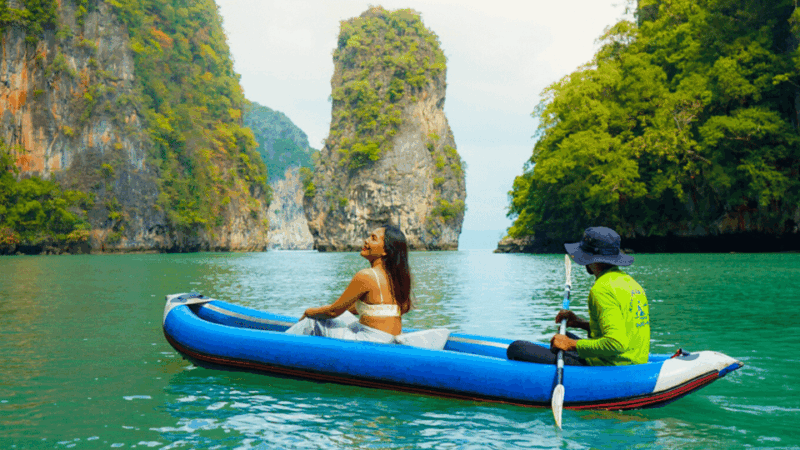 Phuket: Private Luxury Long-Tail Boat Trip to Phang Nga Bay - 180-degree Views at Samet Nangshe
