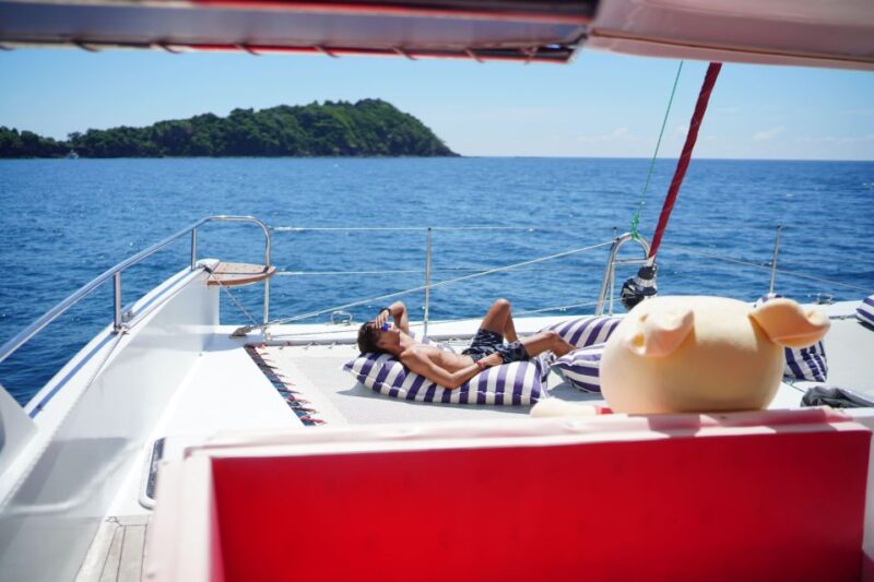 Phuket: Racha and Coral Island Sailing Day Trip by Miss.Red - Itinerary and Activities