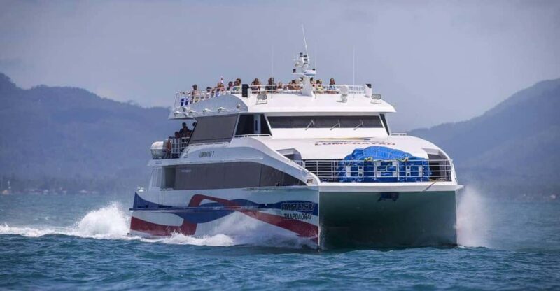 Phuket To Ko Pha Ngan by Coach and High-Speed Catamaran - Journey Details