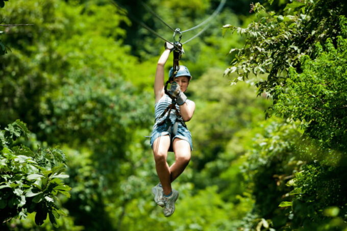 Phuket: White Water Rafting, ATV, and Zipline Adventure - Zipline Thrills