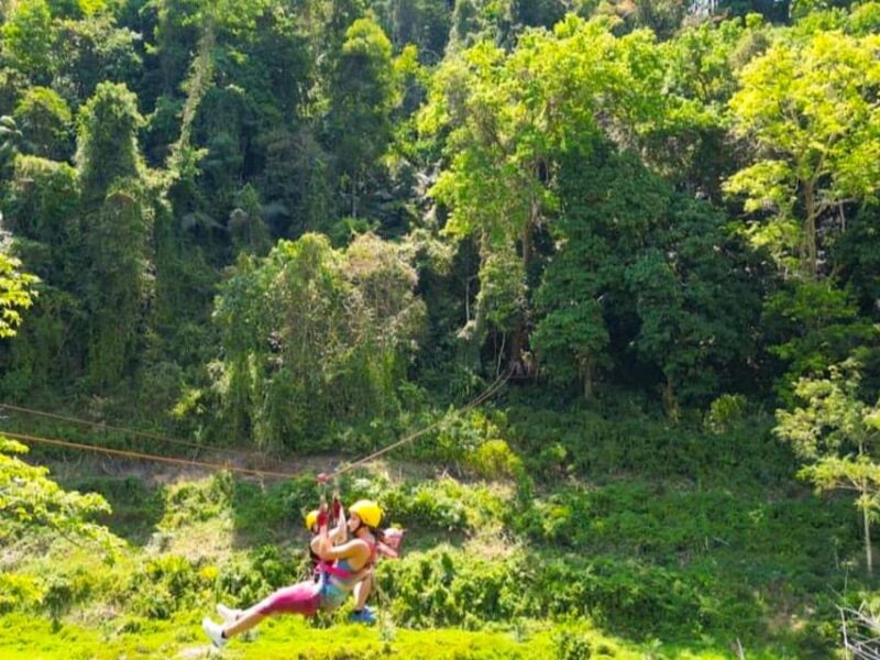 Phuket : White Water Rafting , ZipLine ,ATV and Money Temple - White Water Rafting