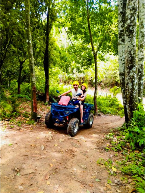 Phuket :White Water Rafting,ZipLine Ride ATV & Monkey Temple - ATV Exploration
