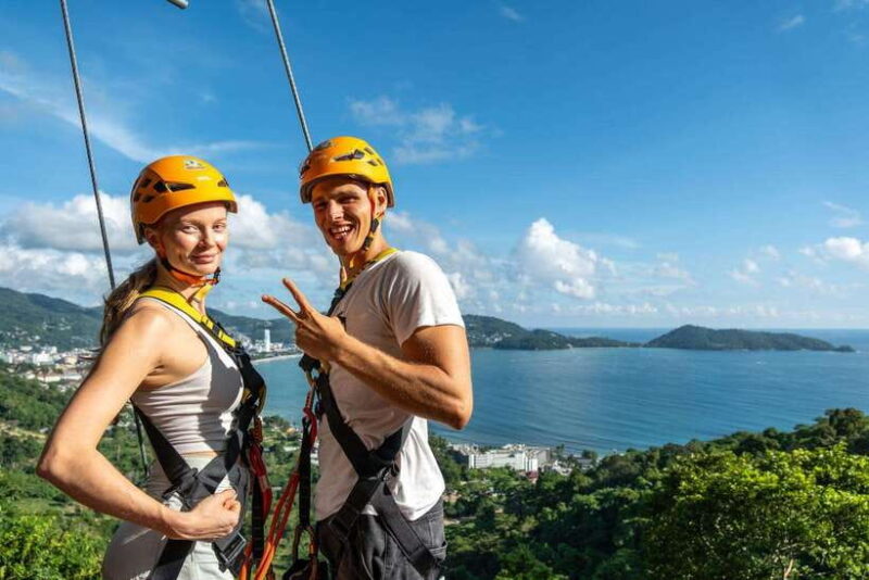 Phuket : Zipline+ATV By Erawan Patong Seaview Zipline - Languages and Cancellation Policy