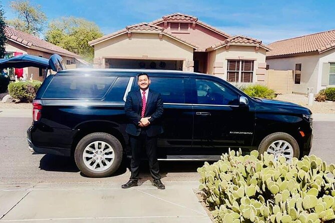 PHX (Phoenix Airport) Round-Trip Sedan Transportation Phoenix Address - Additional Service Details
