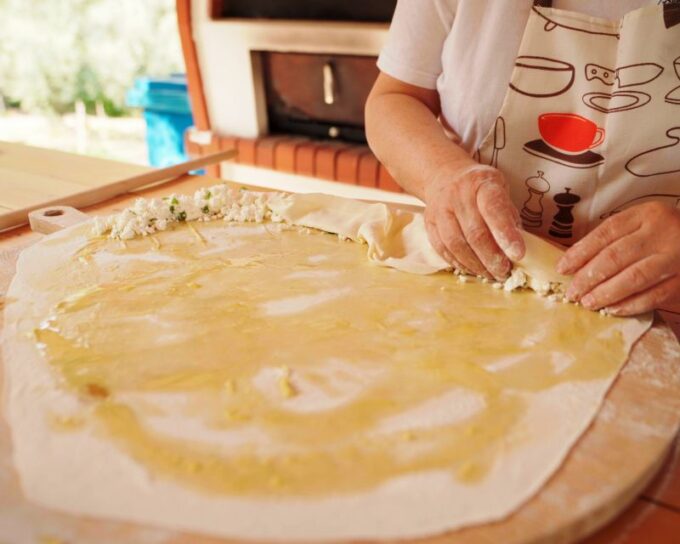 Phyllo Pie Baking Class @ Lefkada Micro Farm - Prepare Traditional Phyllo Pies