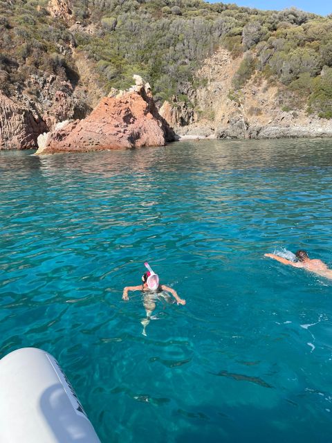 Piana Calanques Cruise - Swimming Boat for 12 People - Swimming and Snorkeling Activities