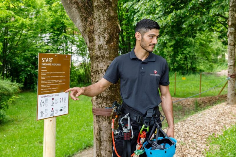 Piber: Climbing Park - Language and Instruction