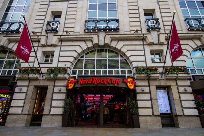 Picadilly Circus: Hard Rock Cafe Set Menu Lunch or Dinner - Menu Items Subject to Change