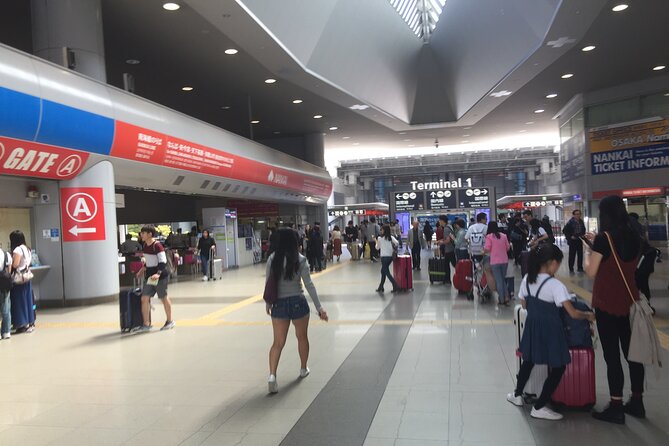 Pick-Up From Your Arrival to Kansai Airport to Your Hotel - Train Ticket From Airport