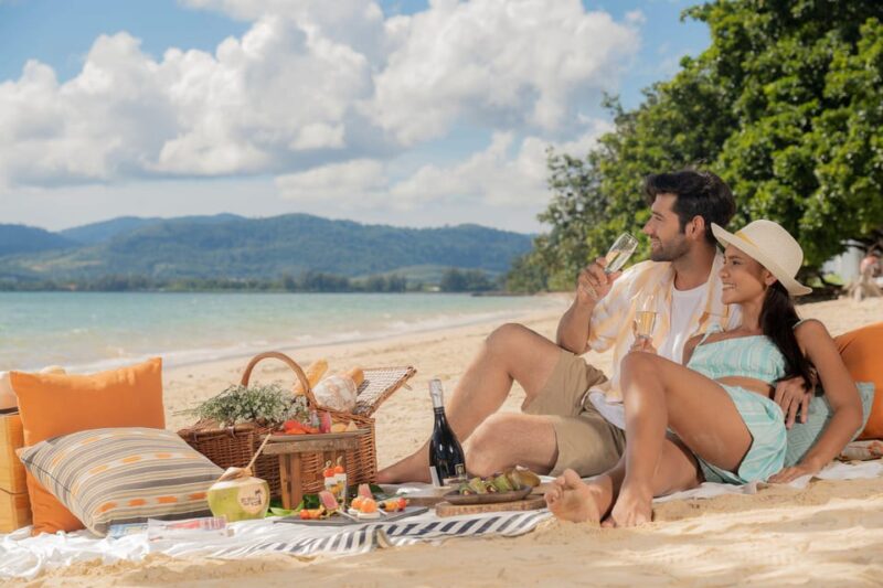 Picnic Set at My Beach Resort - Culinary Feast With a View