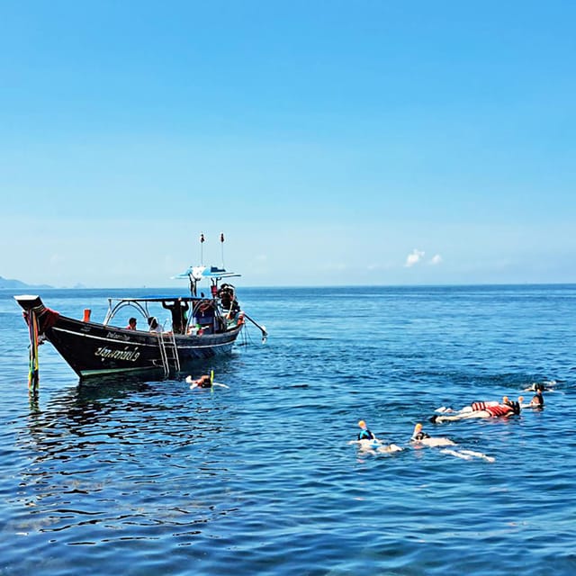 PIG ISLAND VIP SNORKELING LONGTAIL BOAT KOH MUDSUM & KOH TAN - Thong Krut Pier Transfer