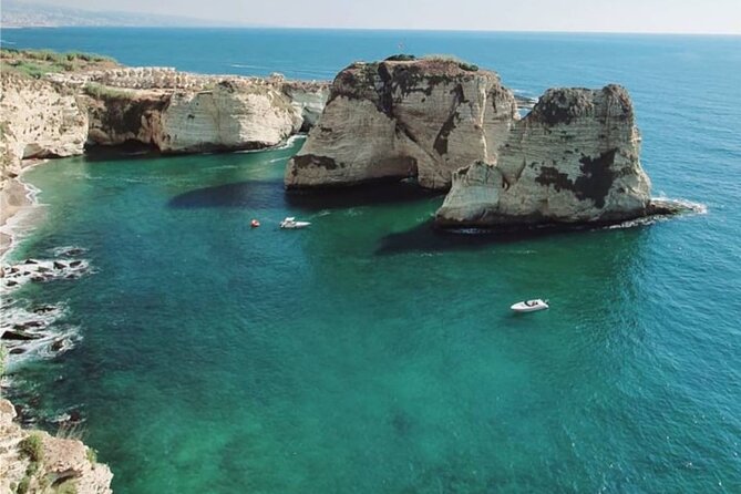 Pigeon Rocks Boat Ride Beirut (Raouche Rocks) - Group Size and Pricing