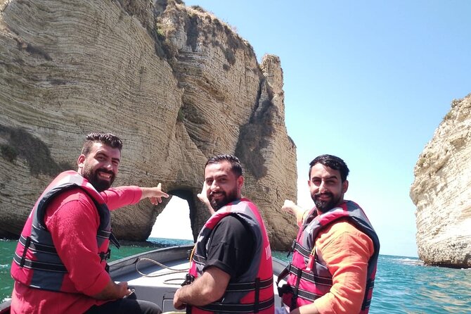 Pigeon Rocks Boat Ride Beirut (Raouche Rocks) - Boarding and Itinerary