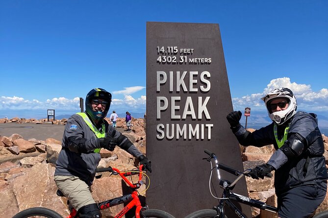 Pikes Peak Summit Downhill Bike Tour - Terrain and Difficulty