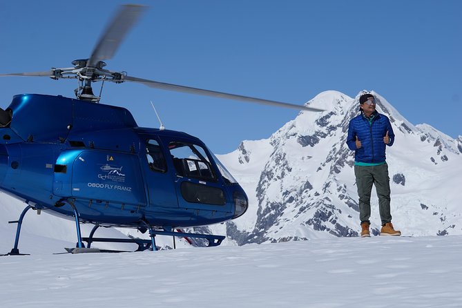 Pilots Choice - 2 Glaciers With Snow Landing - 35MINS - Flight Experience