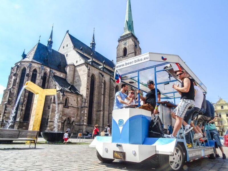 Pilsen: 1.5-Hour Beer Bike With Unlimited Beer - Key Points