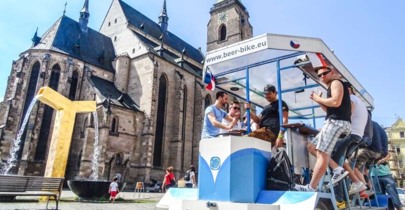 Pilsen: 1.5-Hour Beer Bike With Unlimited Beer - Experience and Itinerary