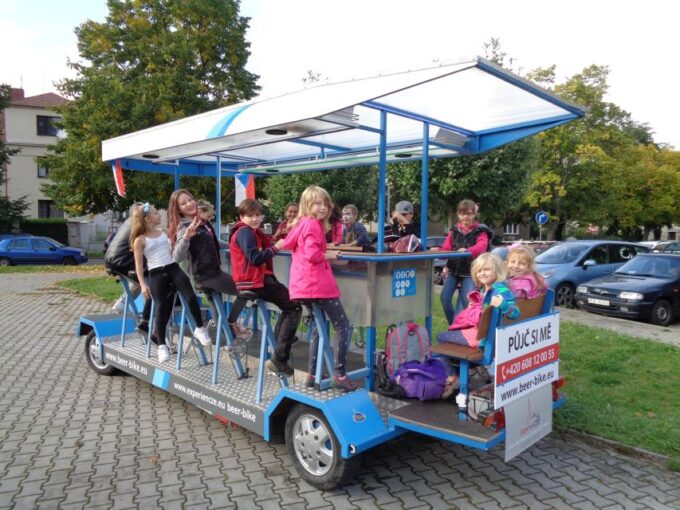 Pilsen: 1.5-Hour Beer Bike With Unlimited Beer - Private Driver, Waiter, and Guide