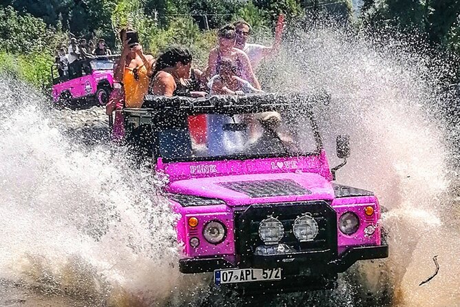 PINK JEEP TOUR - Alanya Jeep Safari - Inclusions and Meeting Time