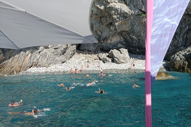 Pink Tour Scilla Cave Excursions Plus Stop With Bathroom - Bathroom Stop