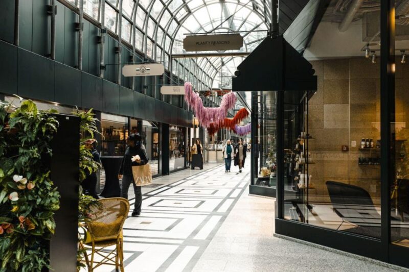Pioneering Green Project - the Calwer Passage - Architectural Highlights