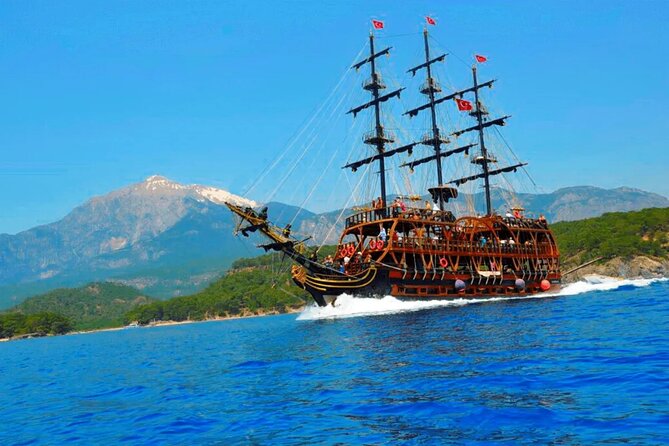 Pirate Boat Trip ,Lunch, Drinks&Transfer From Belek,Antalya,Kemer - Cancellation and Booking Policy