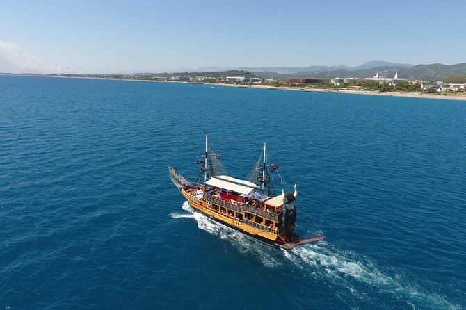 Pirate Ship Cruise With Food and Swimming Stops in Alanya - Pickup Location and Options