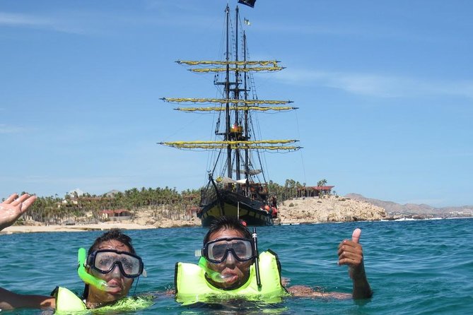 Pirate Ship Snorkel and Lunch Cruise in Los Cabos - Departure and Duration