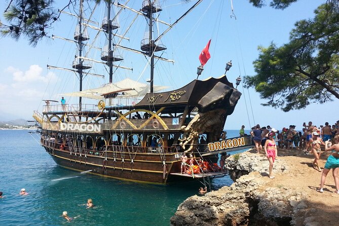 Pirates Boat Trip With Optional Pick up - Drop off From Antalya - Itinerary and Schedule