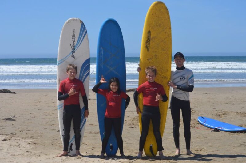 Pismo Beach: Private Group Surf Lesson- All Equip Included! - Booking and Cancellation Policy