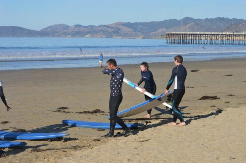 Pismo Beach: Surf Lessons With Instructor - Meeting and Equipment