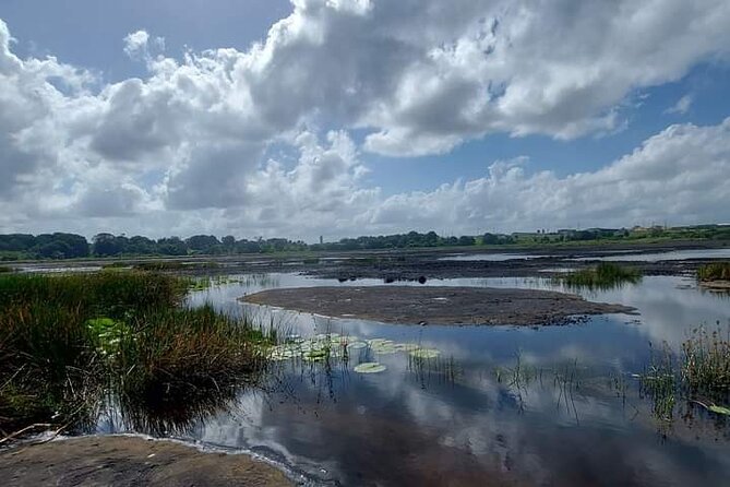 Pitch Lake and the Hanuman Murti, Temple in the Sea. Tour - Highlights of Pitch Lake
