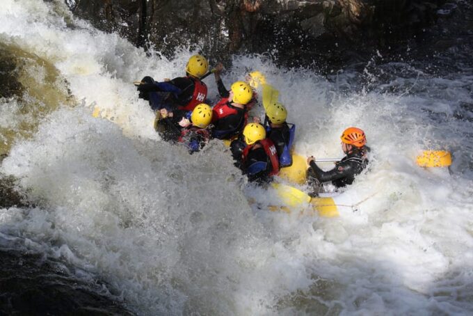 Pitlochry, Scotland: Summer White Water Rafting Tour - End of Trip