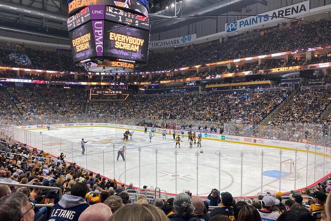 Pittsburgh Penguins Ice Hockey Game Ticket at PPG Paints Arena - Inclusions and Amenities