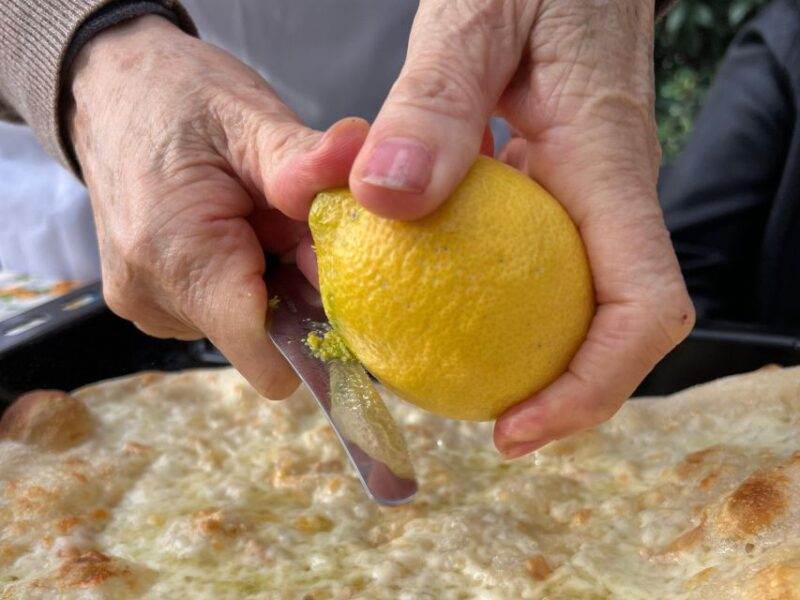 Pizza School in Meta Di Sorrento at Sunset - Citrus Grove Exploration
