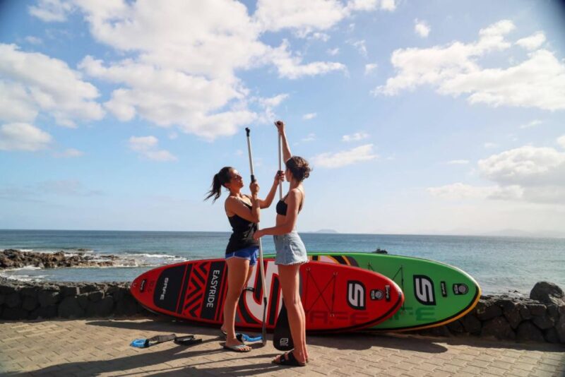 Playa Blanca: Stand up Paddle Class for Beginners - Duration and Group Size