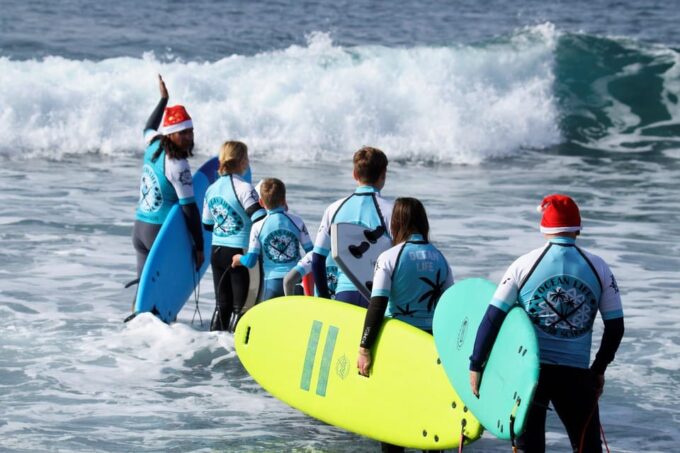 Playa De Las Américas: Unforgettable VIP Private Surf Lesson - Preparing for the Surf Session
