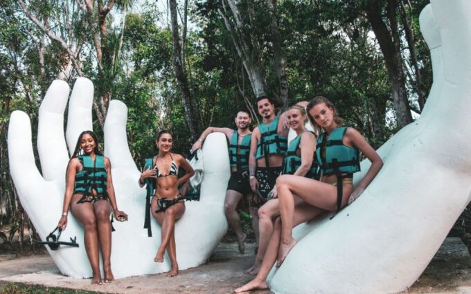 Playa Del Carmen: 3 Cenotes Guided Tour and Mayan Ceremony - Riviera Maya Cenotes