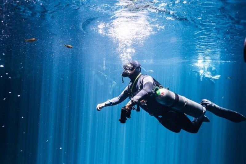 Playa Del Carmen: Chac Mool Cenote Dive - Maximum Depth