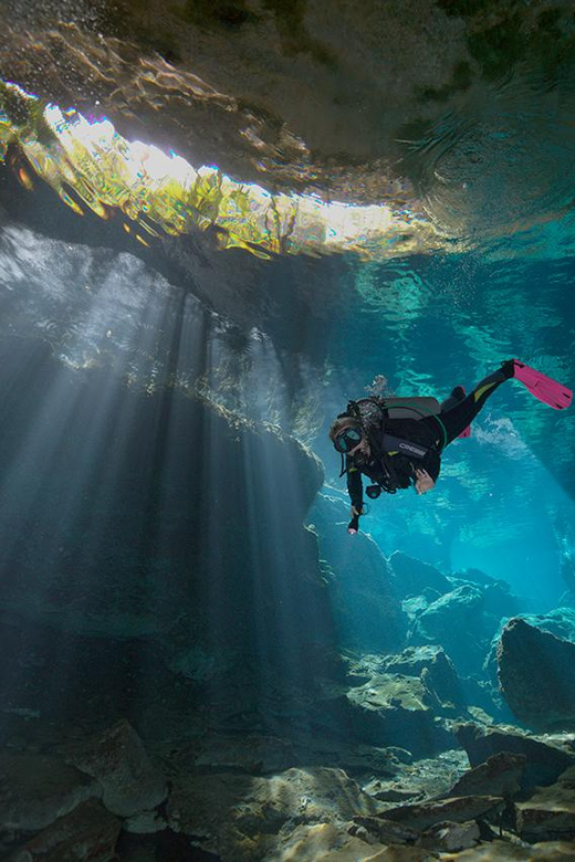 Playa Del Carmen: Epic Dive at Cenote Chac Mool - Captivating Cenote Exploration
