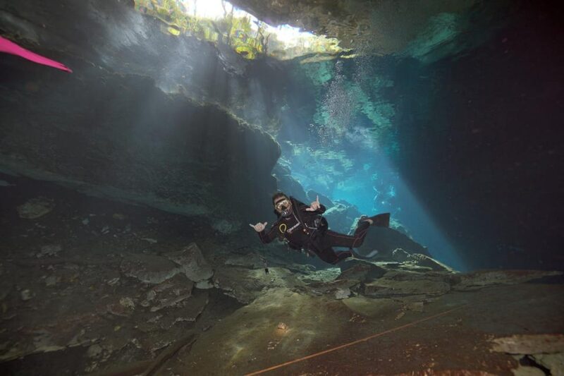 Playa Del Carmen: Epic Dive at Cenote Chac Mool - Rental Gear and Fees