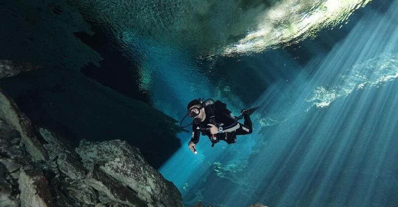 Playa Del Carmen: High-Octane Cenote Diving Combo - Key Points