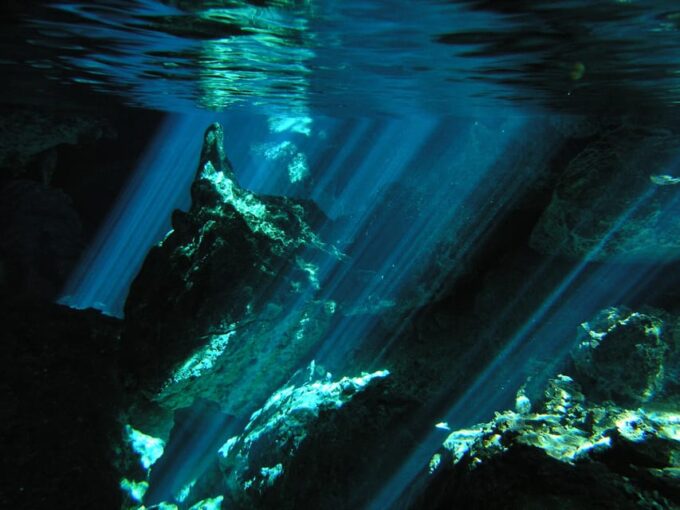Playa Del Carmen: Mind-Blowing Diving at Cenote Dos Ojos - Marveling at Underwater Formations
