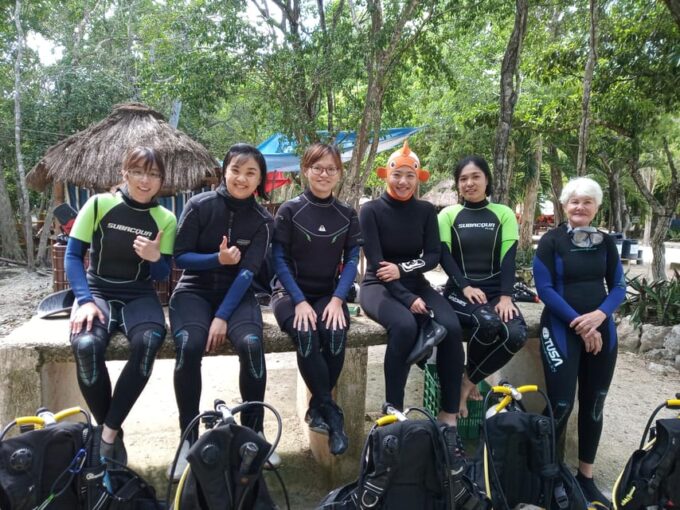 Playa Del Carmen: Mind-Blowing Diving at Cenote Dos Ojos - Discovering the Diverse Marine Life