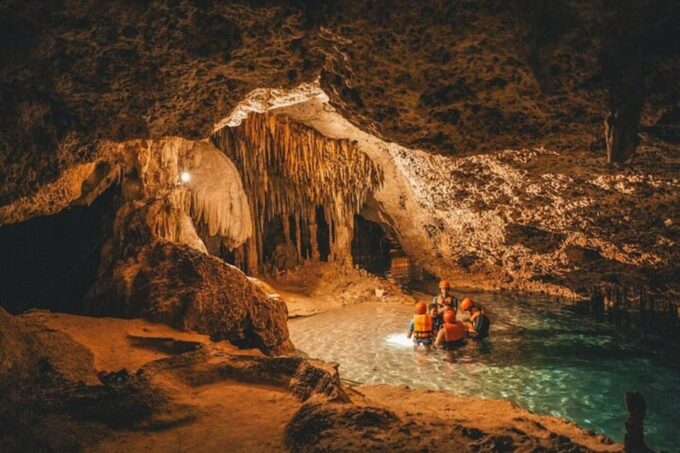 Playa Del Carmen: Nature Underground Cenote & Turtle Swim - Underground Cenote Exploration