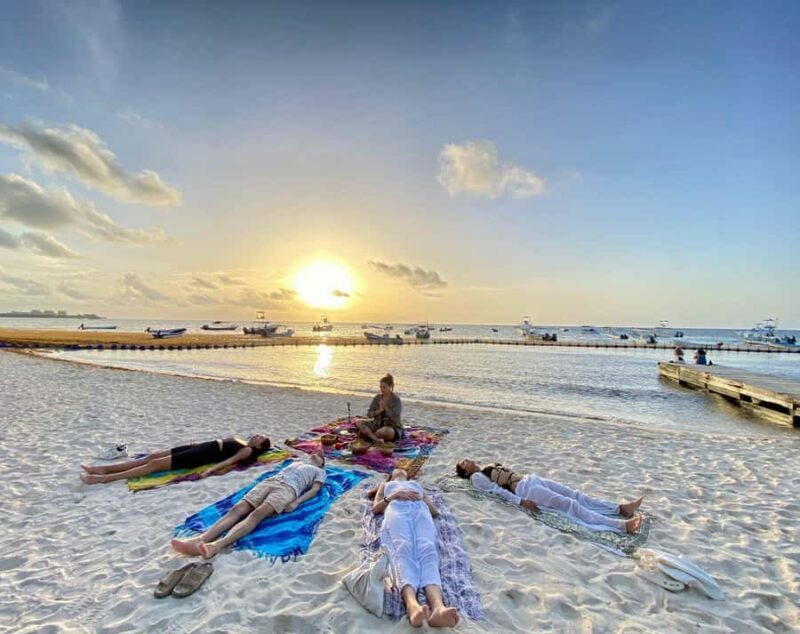 Playa Del Carmen: Sunrise Beach Sound Bath with Bronze Bowls - The Sum Up