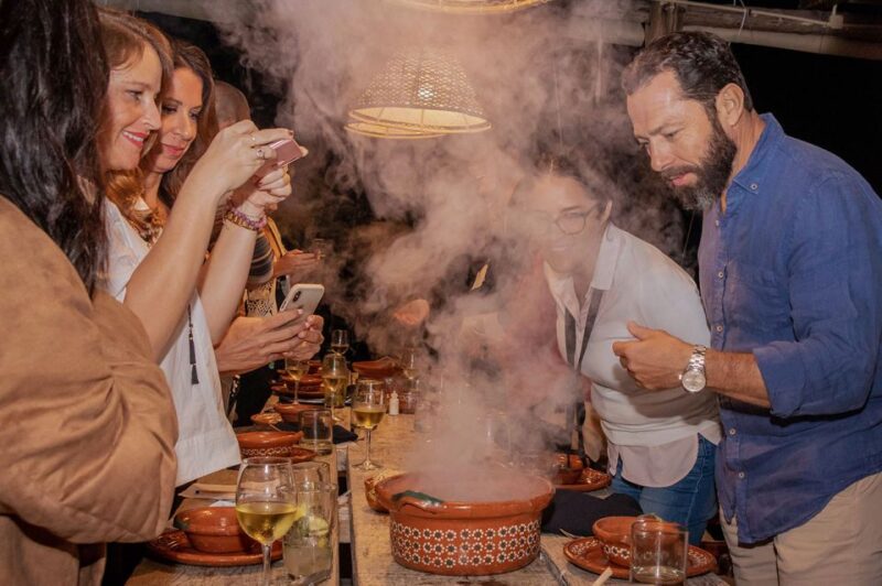 Playa Del Carmen: the Travelers Table Food Experience - Beachside Dining Setting