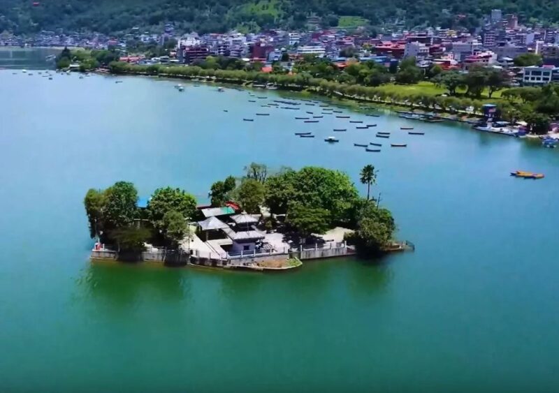 Pokhara in 5 Hours: Lake, Museum, Cave, Falls & Pagoda Hill - Fewa Lake Boat Cruise